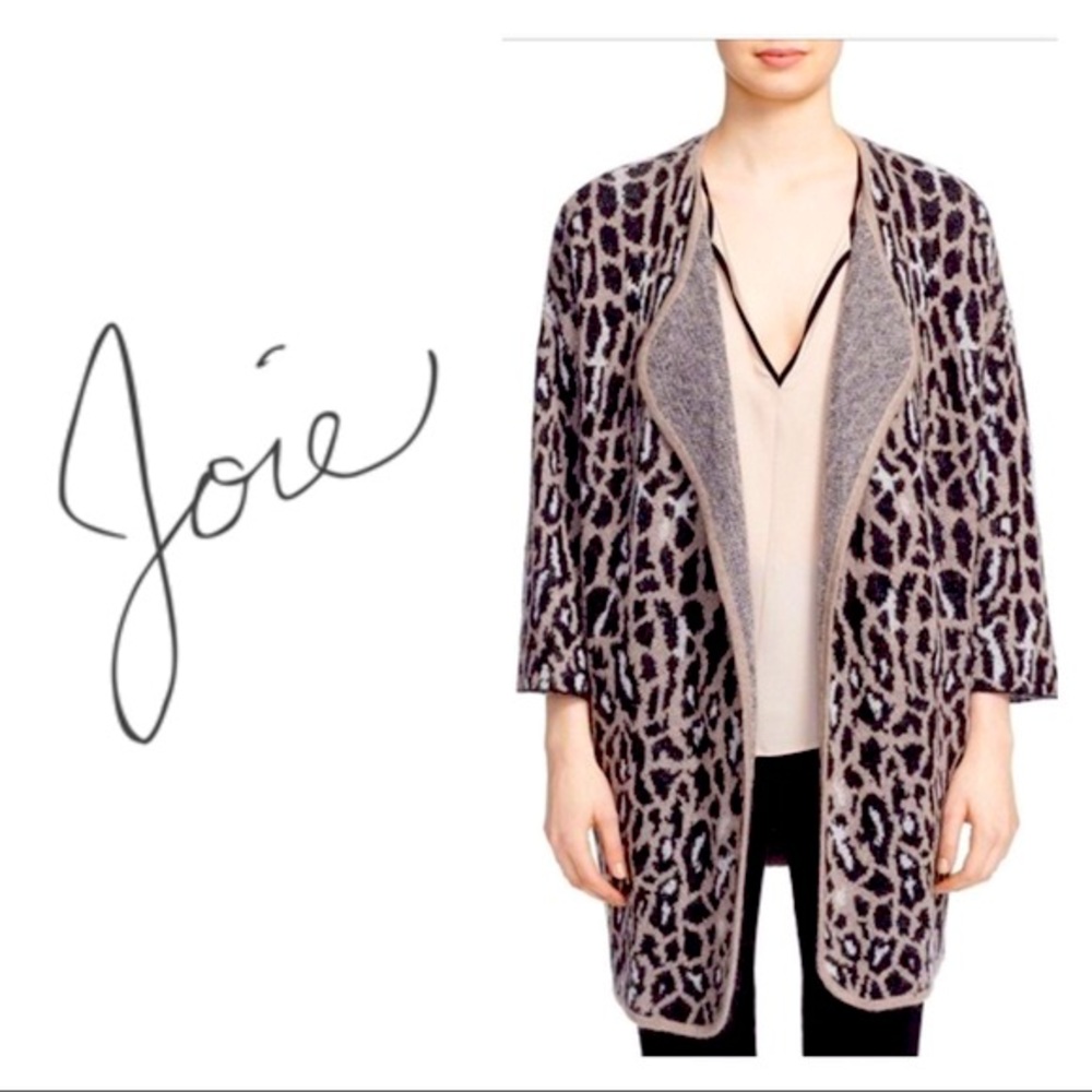 Joie Leopard Cardigan